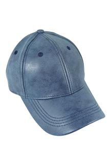 PU Leatherette Cap-H1372-BLUE