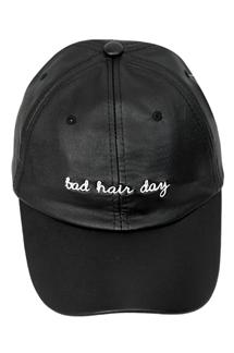 Bad Hair Day Cap-H1533-BLACK