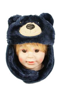 Kids Fuzzy Bear and Cat Hat-H1557