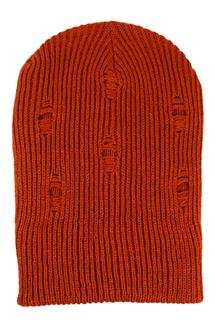 Knit Beanie-H1797-RUST