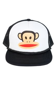 Kids Officially Licensed Paul Frank Mesh Snapback Hat-H885-BLACK
