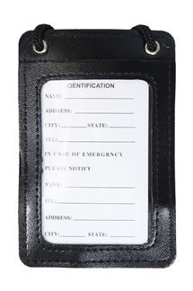 Leatherette Double Sided ID Card Lanyard-LN004