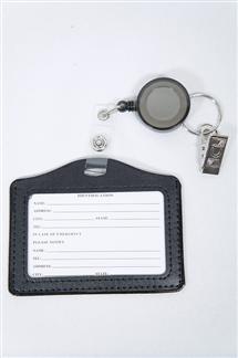 Retractable ID Card Keychain-LN007