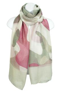 Multicolor Camouflage Print Scarf-S1788