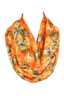 Rose Pattern Lace Infinity Scarf-S827